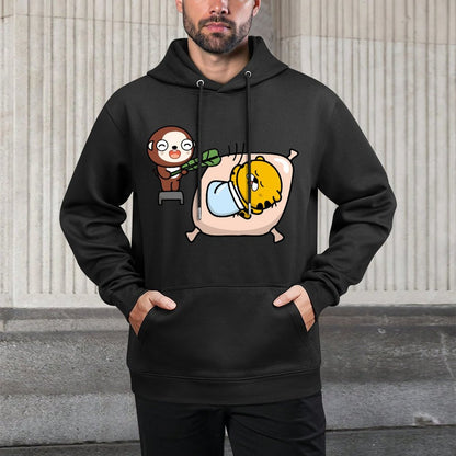 IPBR 250g Hooded Pocket Sweatshirt Front GraphicMen's Hooded  Sweatshirt4001508