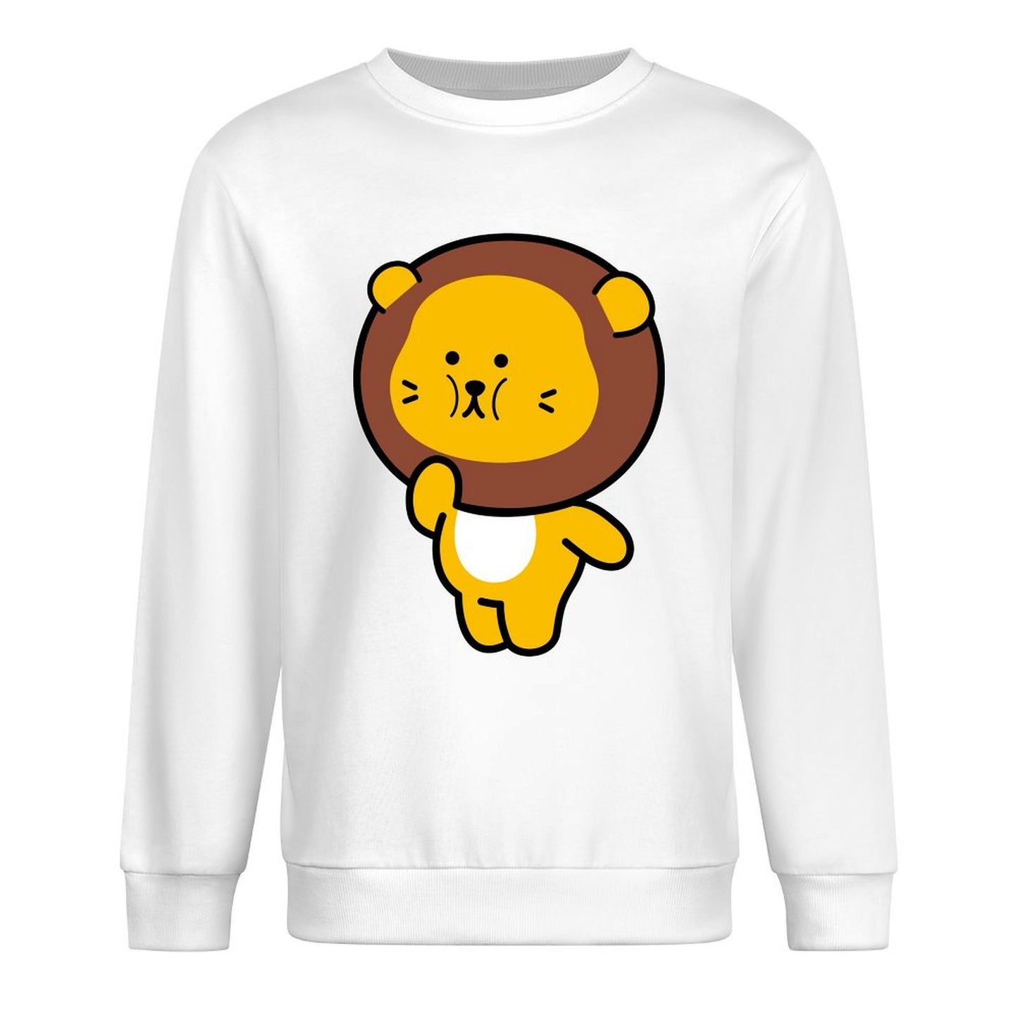 Front Patterned Long Sleeve TopStreetStyle Sharp