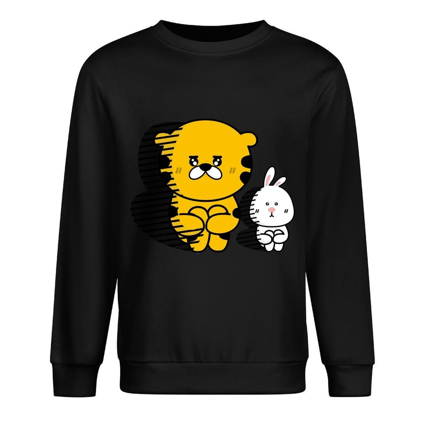 Front Patterned Long Sleeve TopActiveWear PureStyle