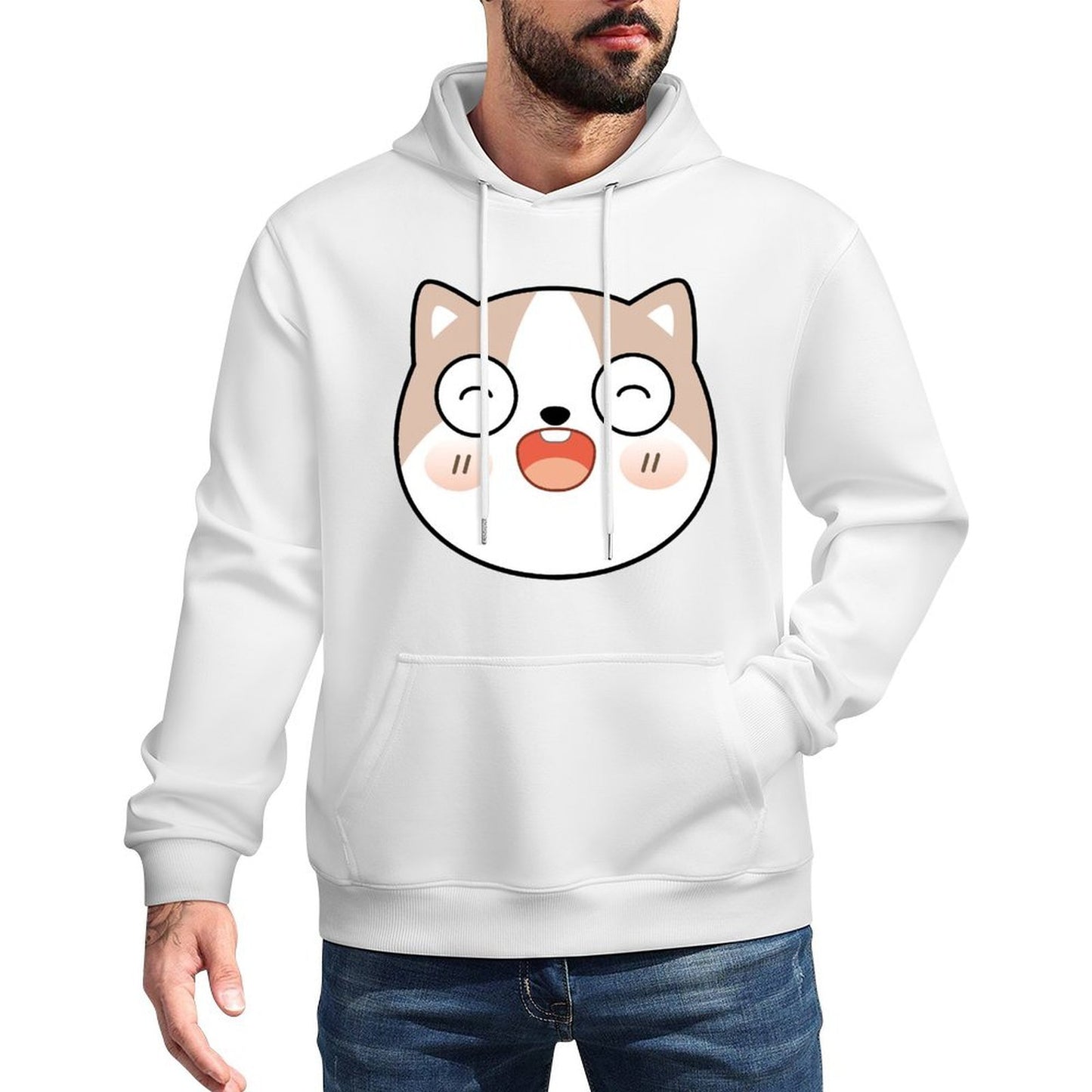 IPBR 250g Hooded Pocket Sweatshirt Front GraphicMen's Hooded  Sweatshirt4000507