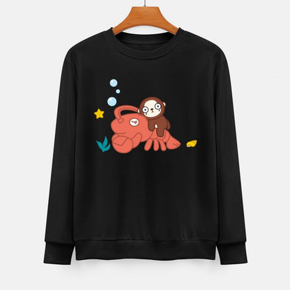 IPBR 250g Crew Neck Long Sleeve Sweatshirt Front GraphicCrew Neck Long Sleeve Sweatshirt4001516