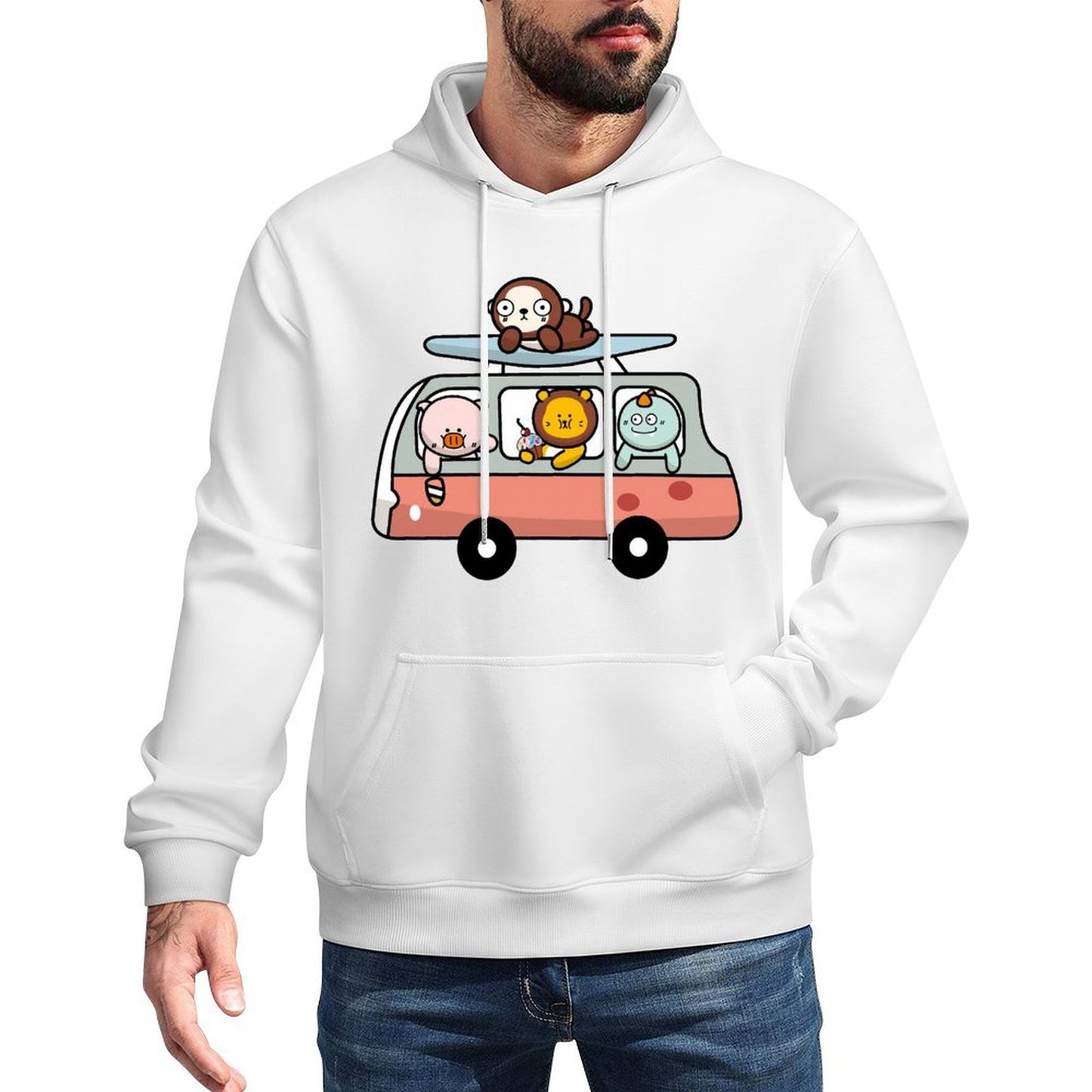 Front Graphic HoodiesBasic Print-Ready