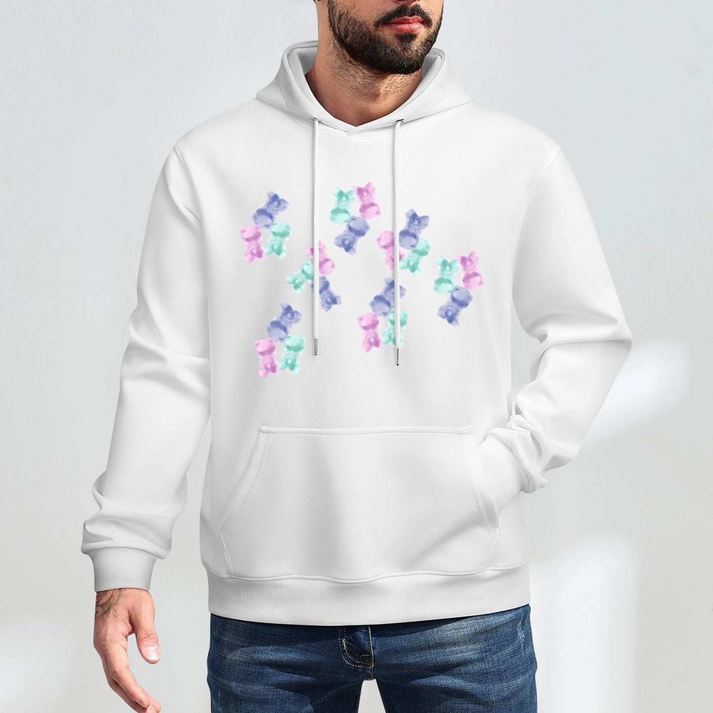 Hoodie Front PatternEverydayWear Smooth Feel