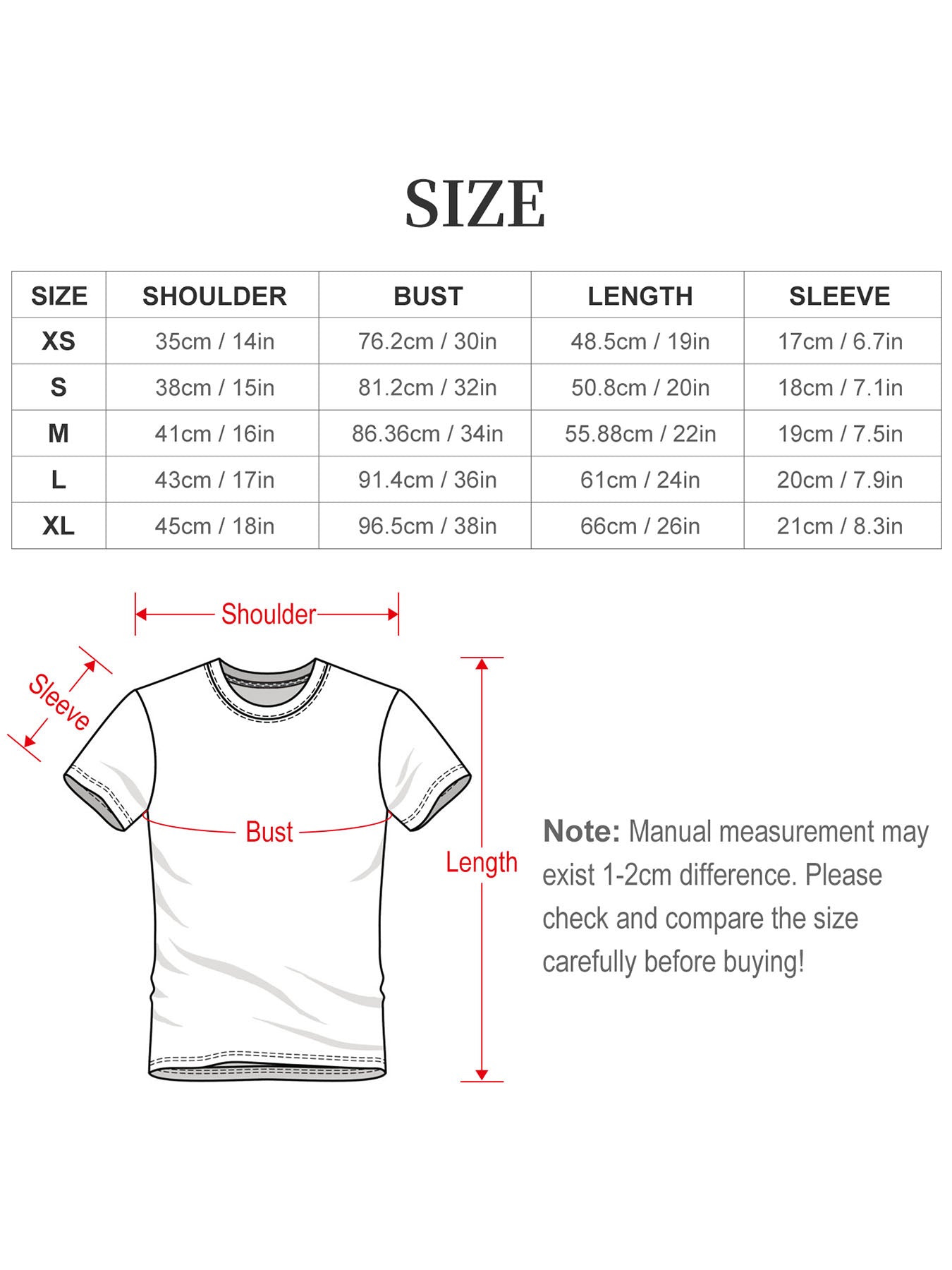 180g pure cotton short-sleeved shirt Black