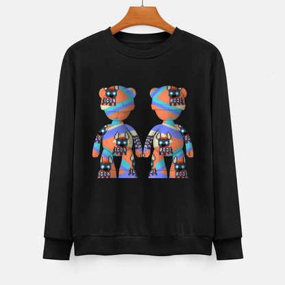 IPIB 250g Crew Neck Long Sleeve Sweatshirt Front GraphicCrew Neck Long Sleeve Sweatshirt6000078-6