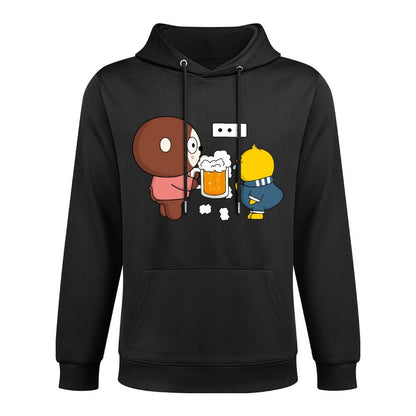 IPBR 250g Hooded Pocket Sweatshirt Front GraphicMen's Hooded  Sweatshirt4000759