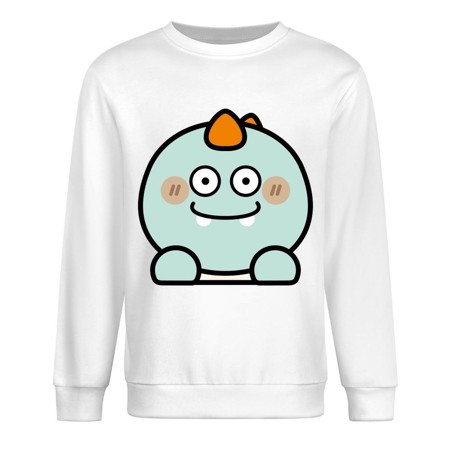 Front Patterned Long Sleeve TopClean Edges Signature