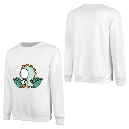 Front Patterned Long Sleeve TopStreetFit RelaxFit