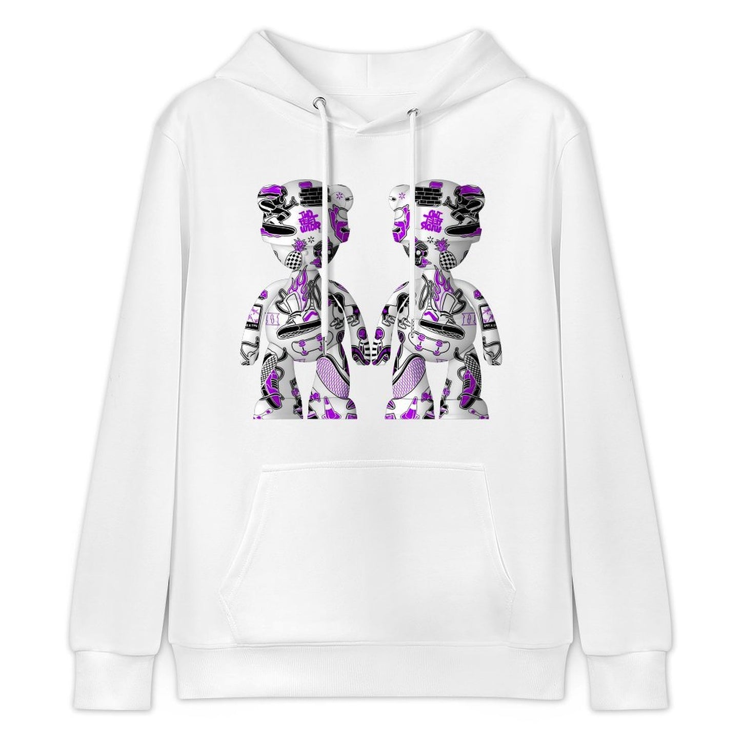 Hoodie Front PatternNatural Smooth Feel