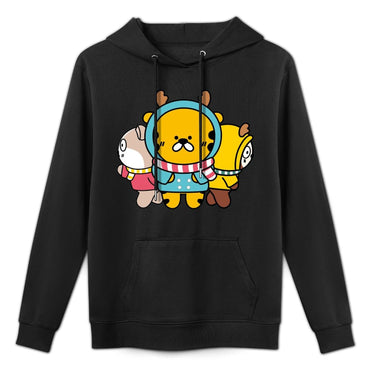 Clean Cotton Front Graphic Hoodies