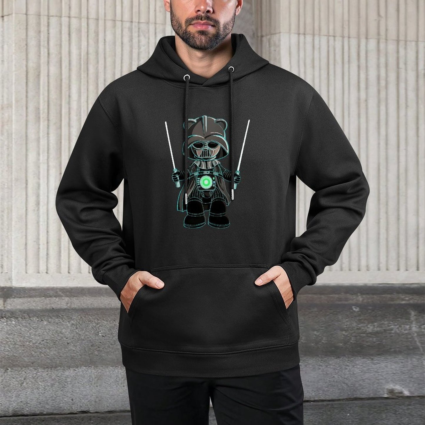 Hoodie Front PatternSignature Fade-Resistant