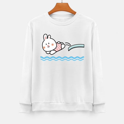 Front Patterned Long Sleeve TopBold Chill