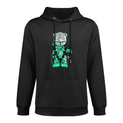Hoodie Front PatternPremium Finish Performance