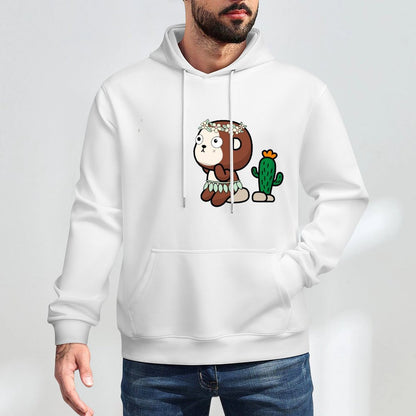 Plain TrueStyle Front Graphic Hoodies