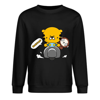 Front Patterned Long Sleeve TopUrban Natural