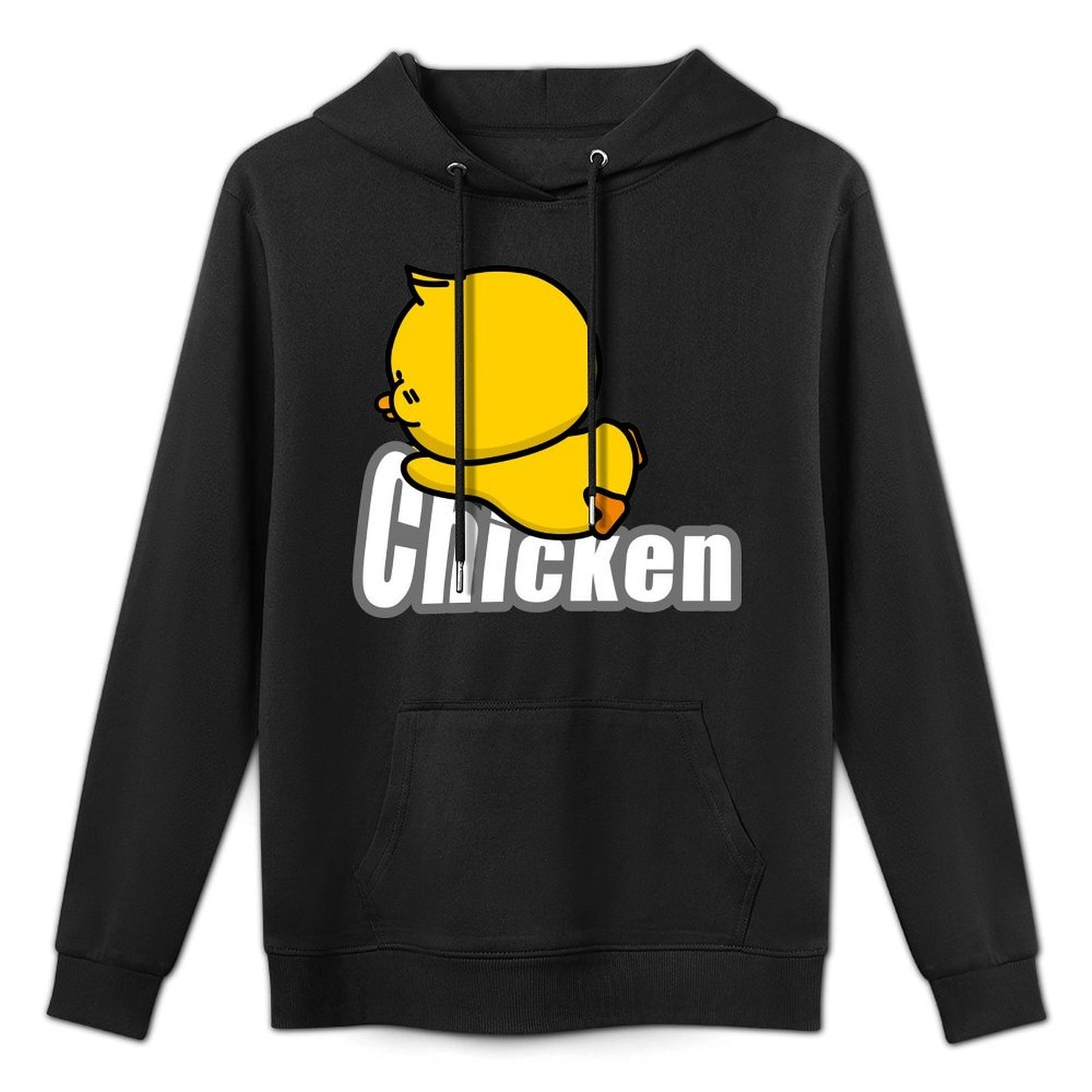 Fade-Resistant On-Demand Front Graphic Hoodies