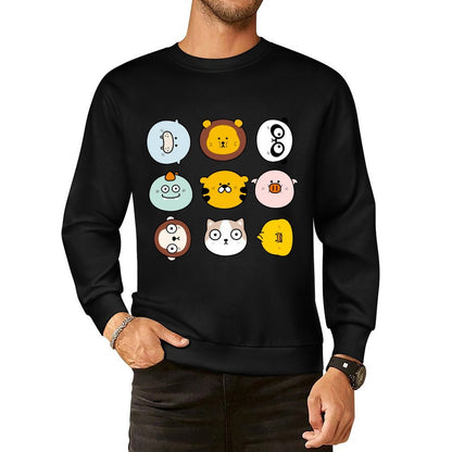 IPBR 250g Crew Neck Long Sleeve Sweatshirt Front GraphicCrew Neck Long Sleeve Sweatshirt4003844
