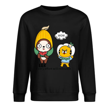 Front Patterned Long Sleeve TopDurable Lifestyle