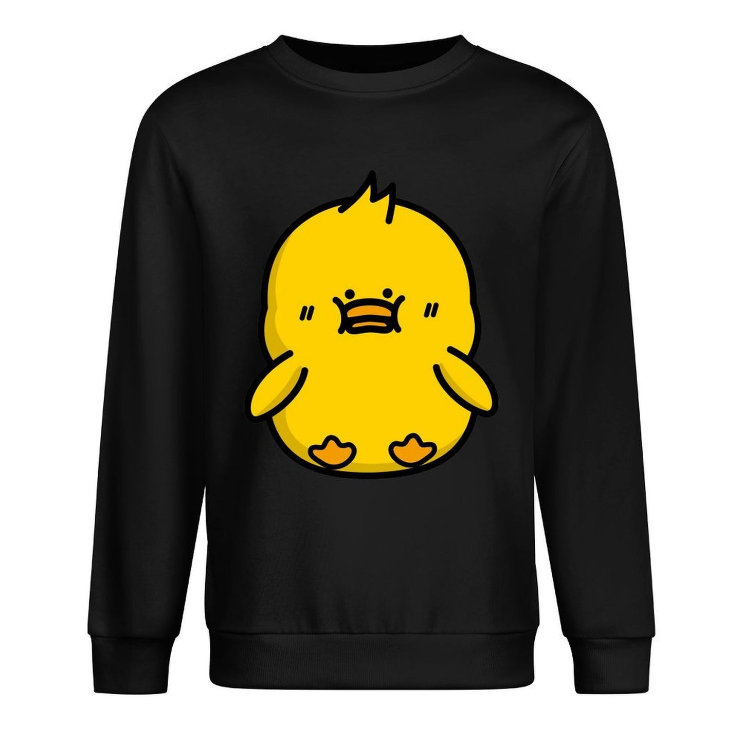 Front Patterned Long Sleeve TopStreetFit BasicSeries