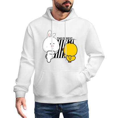 Simple Reliable Front Graphic Hoodies