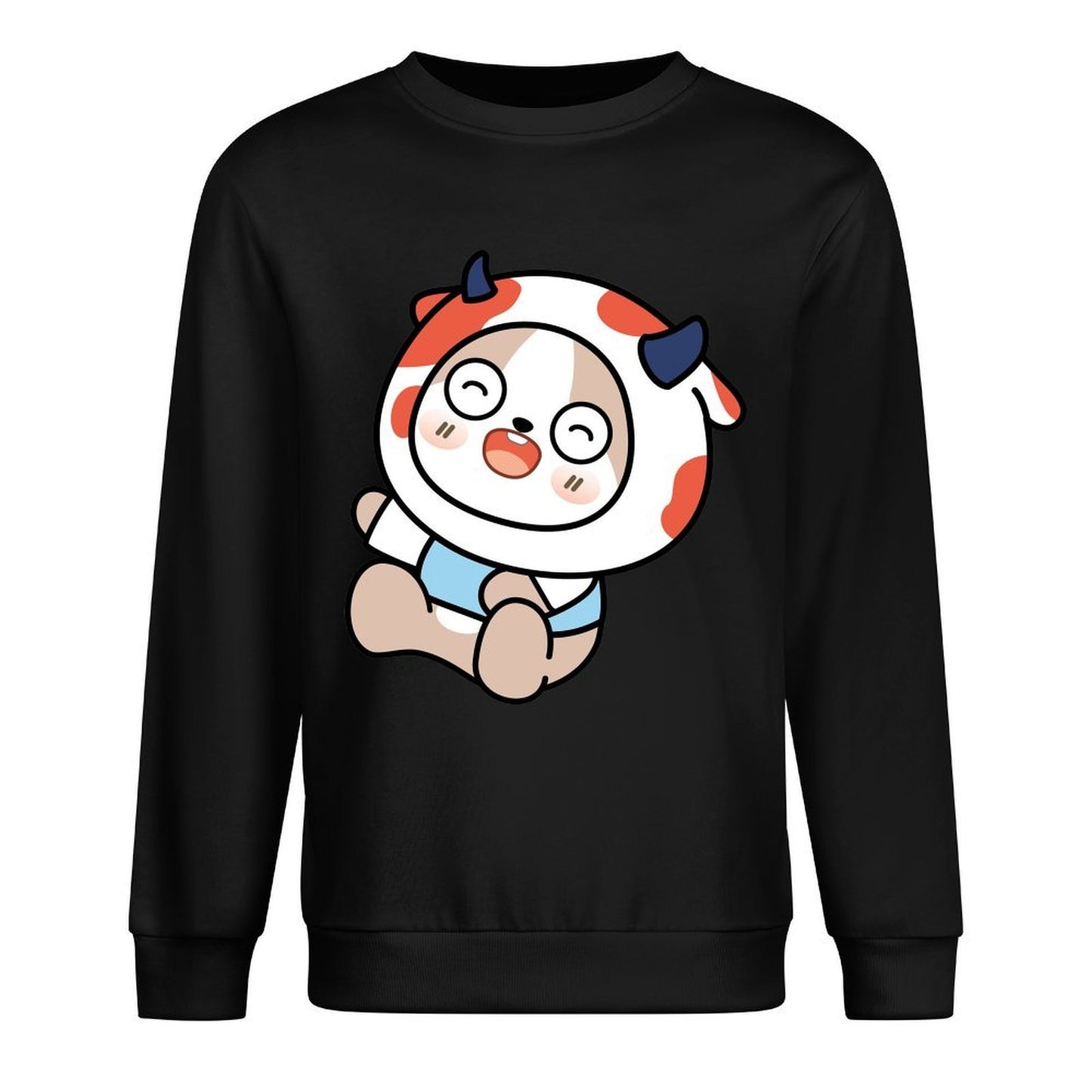 Front Patterned Long Sleeve TopCoreLine Neat