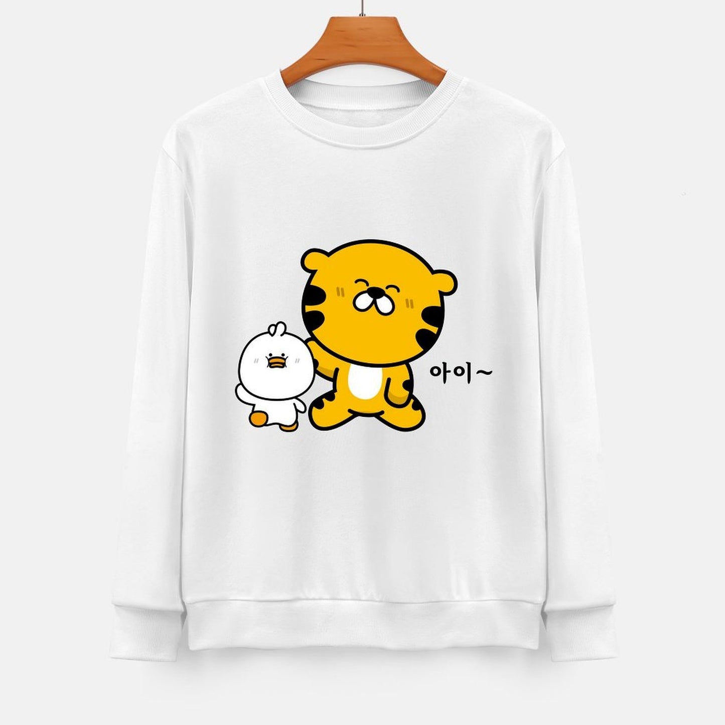 Front Patterned Long Sleeve TopAllDay CoreLine