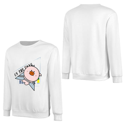 Front Patterned Long Sleeve TopCityStyle ActiveWear