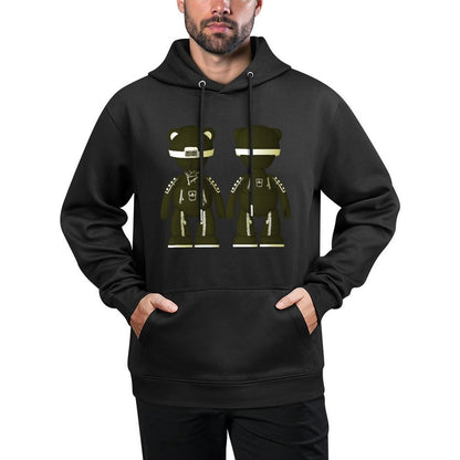 IPIB 250g Hooded Pocket Sweatshirt Front GraphicMen's Hooded  Sweatshirt6000093-1