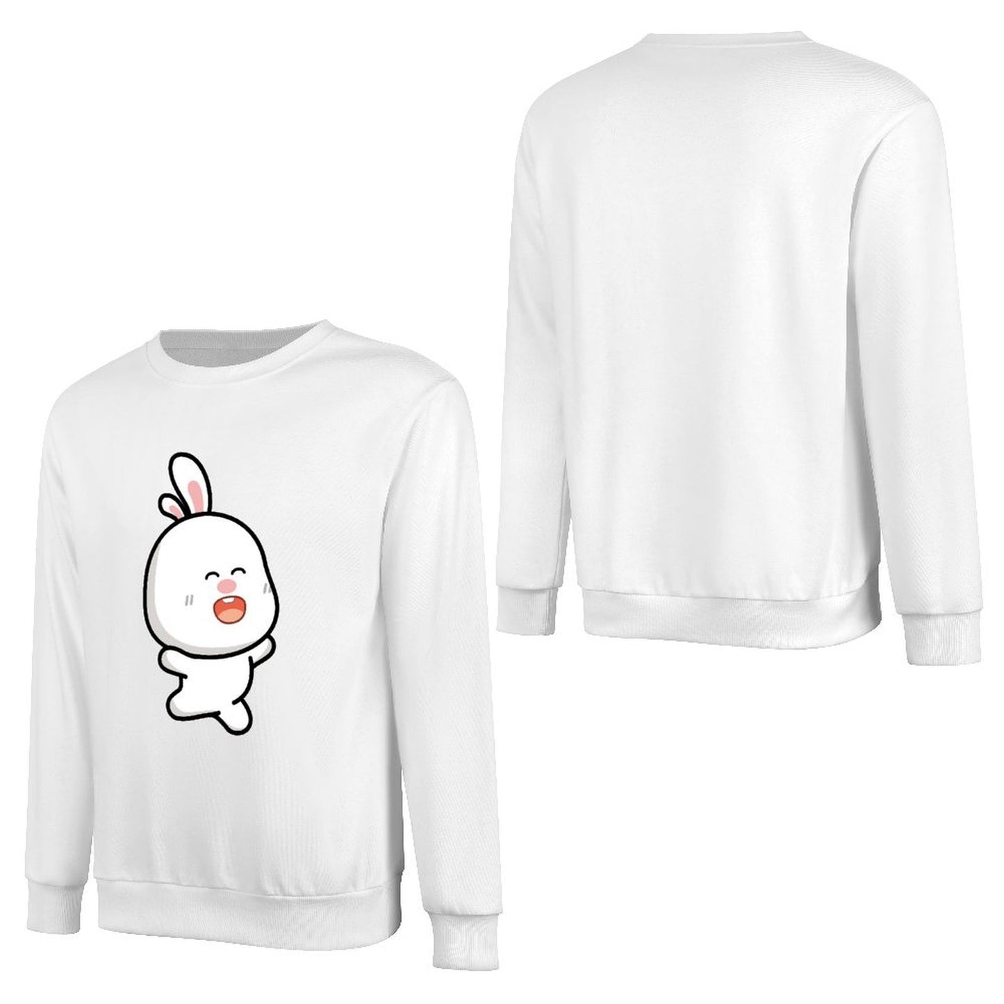 Front Patterned Long Sleeve TopPremium Neat