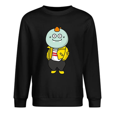 Front Patterned Long Sleeve TopRetro Premium Finish