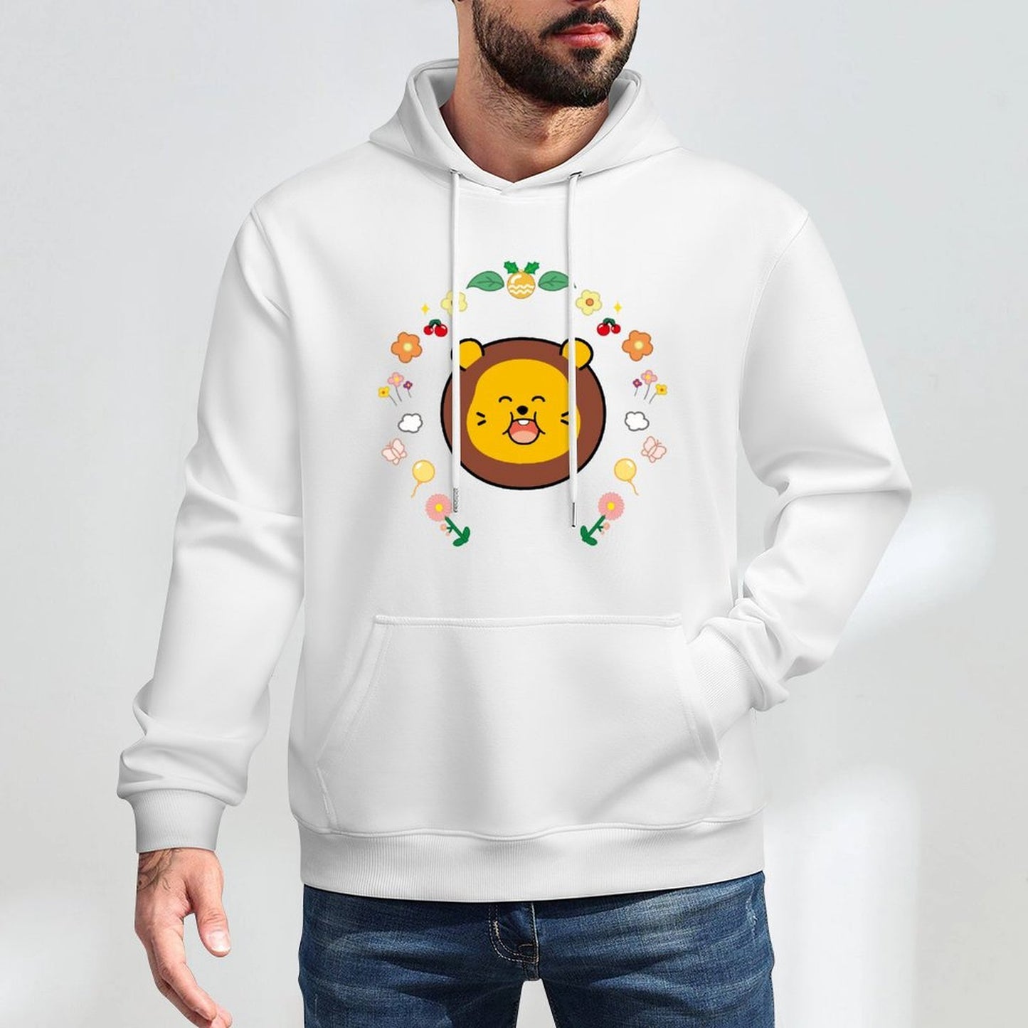 TrueFit  Front Graphic Hoodies