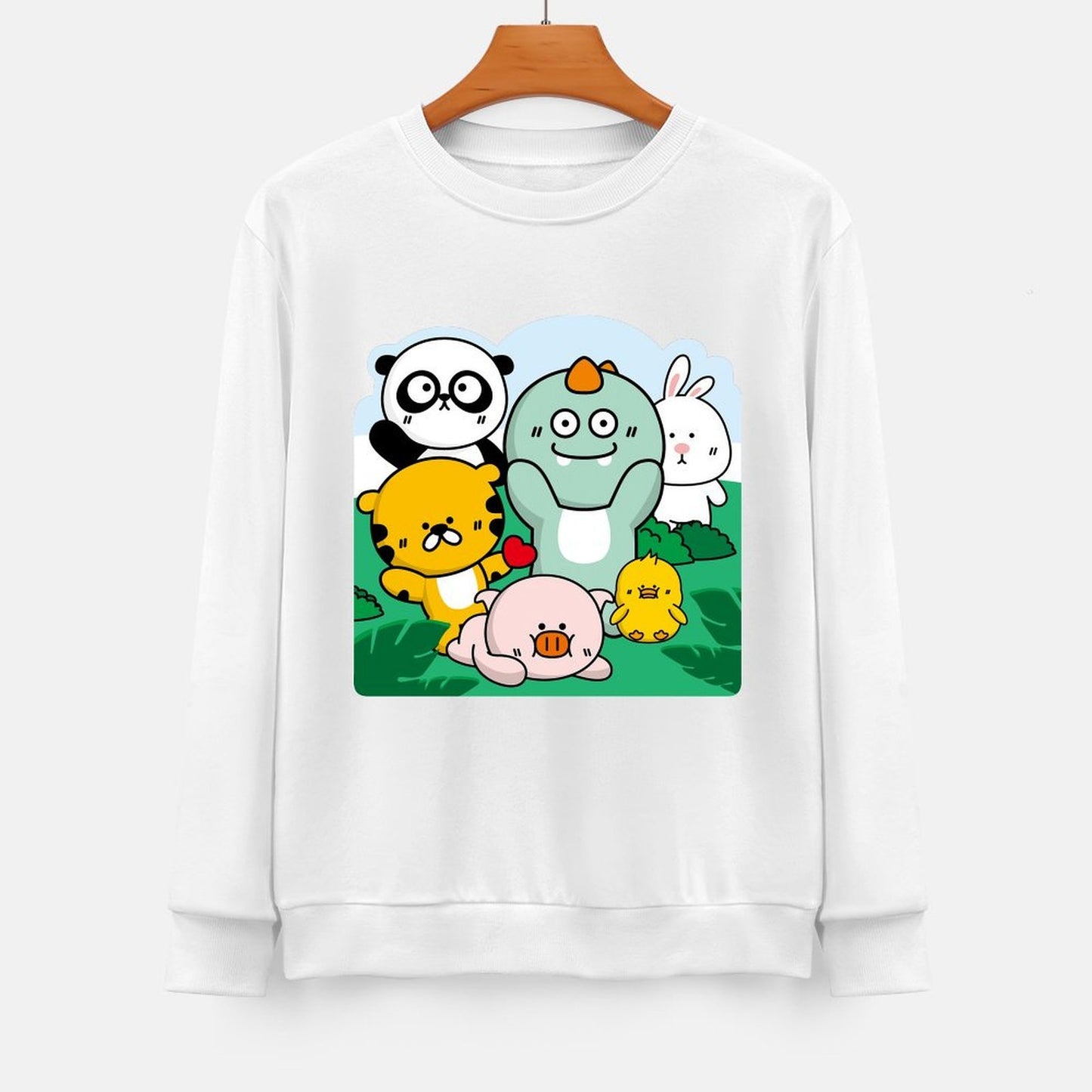 Front Patterned Long Sleeve TopTimeless Active