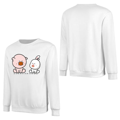 Front Patterned Long Sleeve TopYearRound EverydayWear