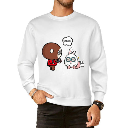 Front Patterned Long Sleeve TopStudio Modern