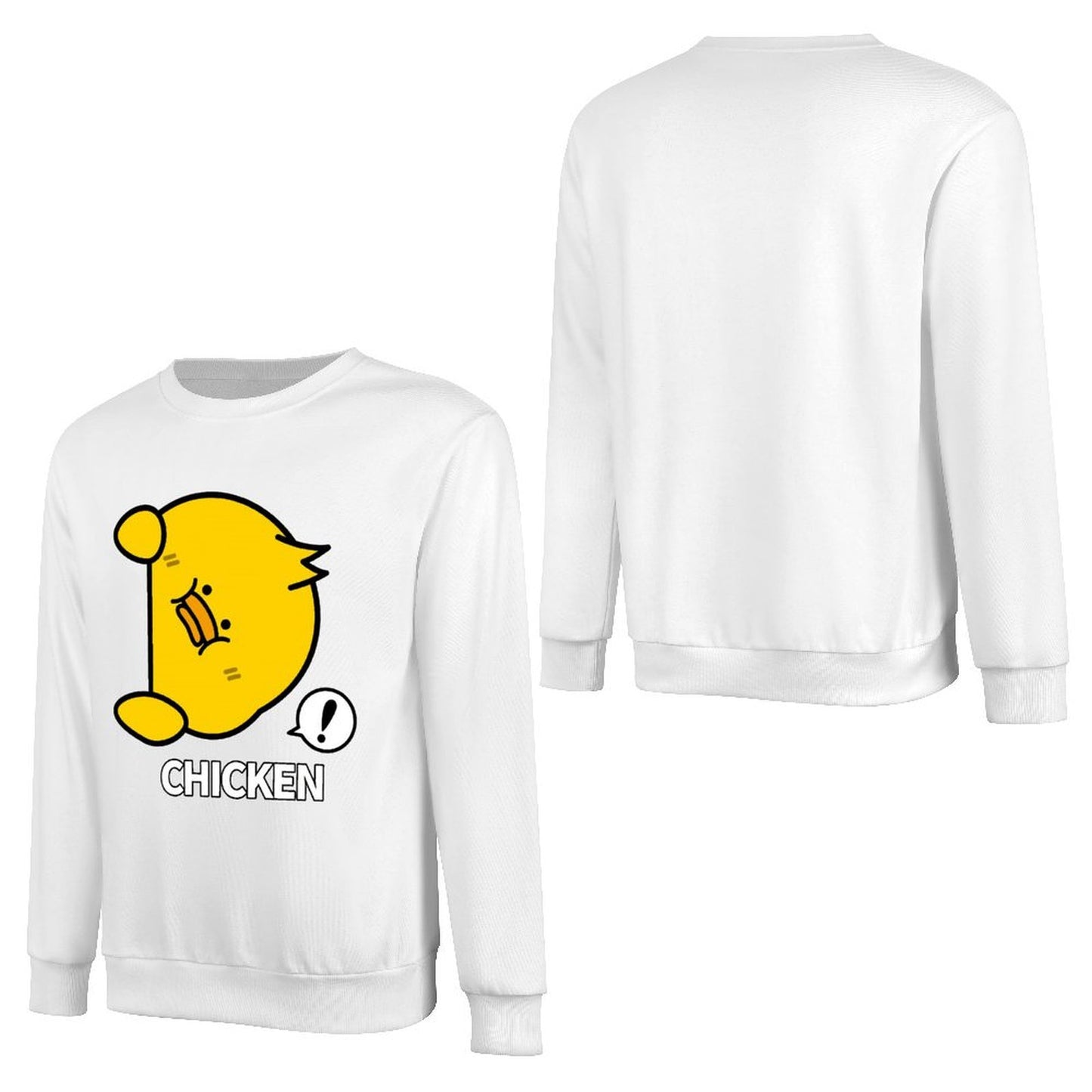 Front Patterned Long Sleeve TopCoreLine Simple