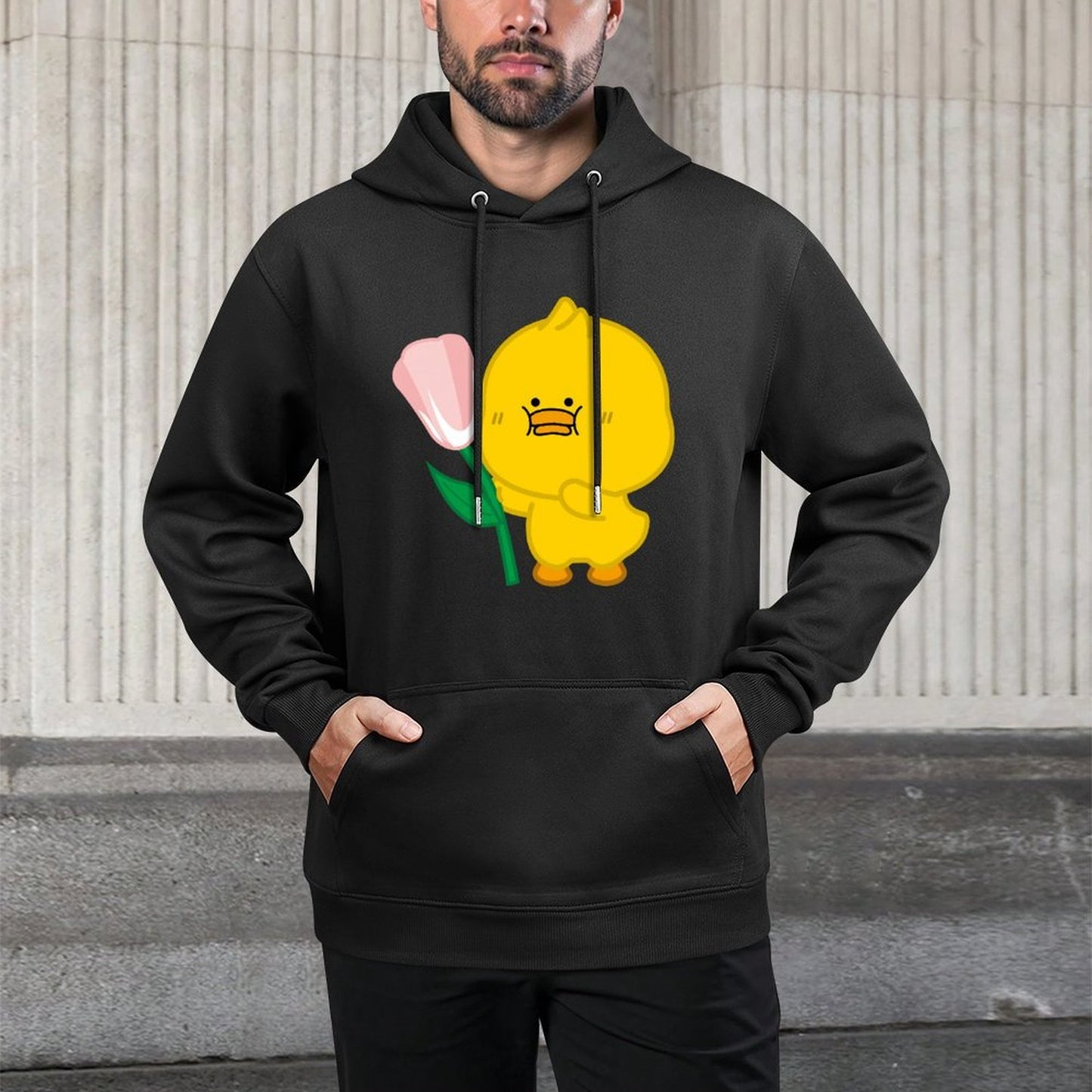 IPBR 250g Hooded Pocket Sweatshirt Front GraphicMen's Hooded  Sweatshirt4001106