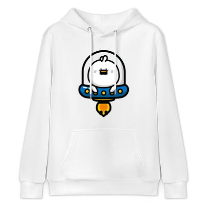 Cotton Sleek Front Graphic Hoodies