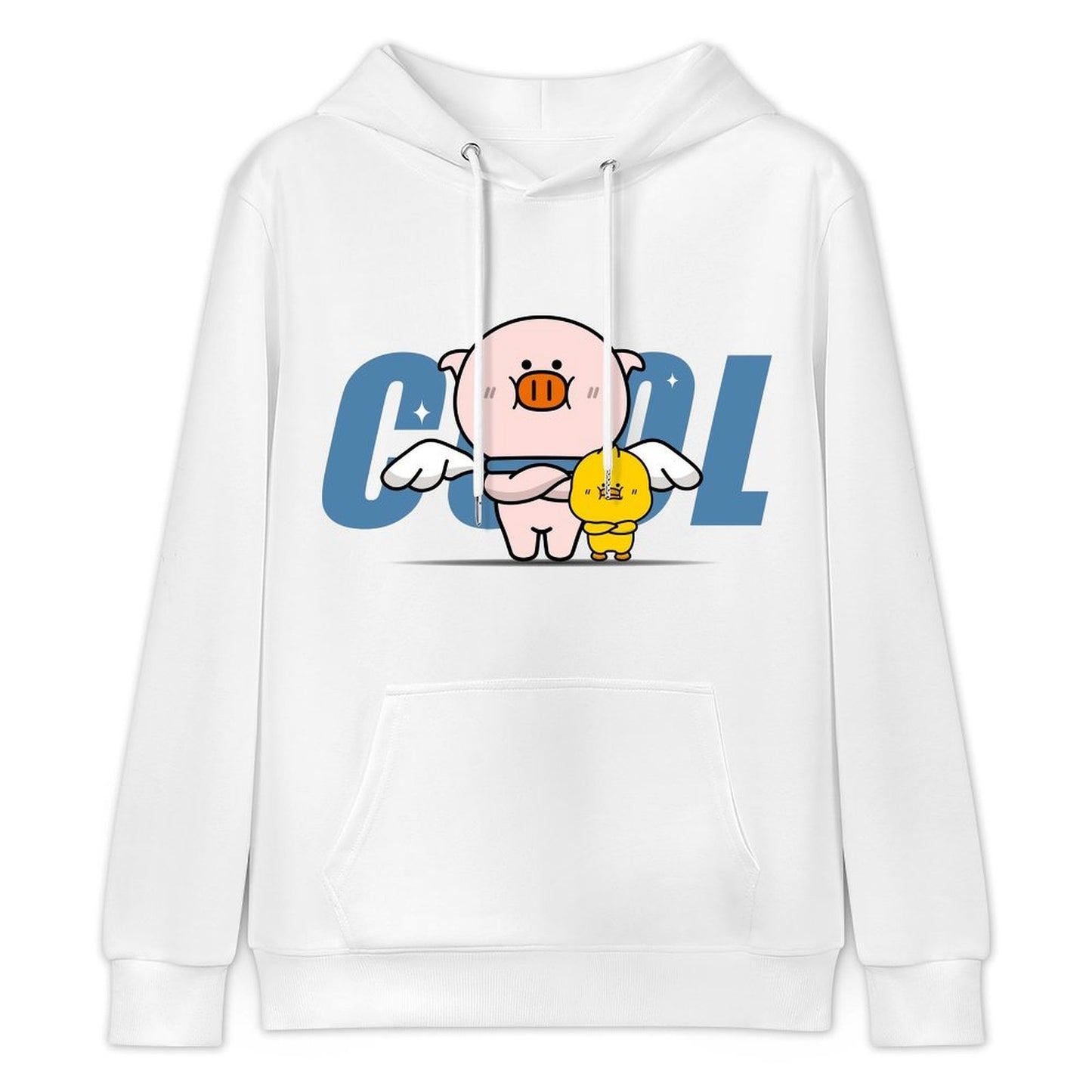 Relaxed Fit CityStyle Front Graphic Hoodies