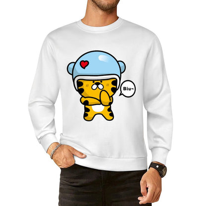 Front Patterned Long Sleeve TopActiveWear Wrinkle-Free