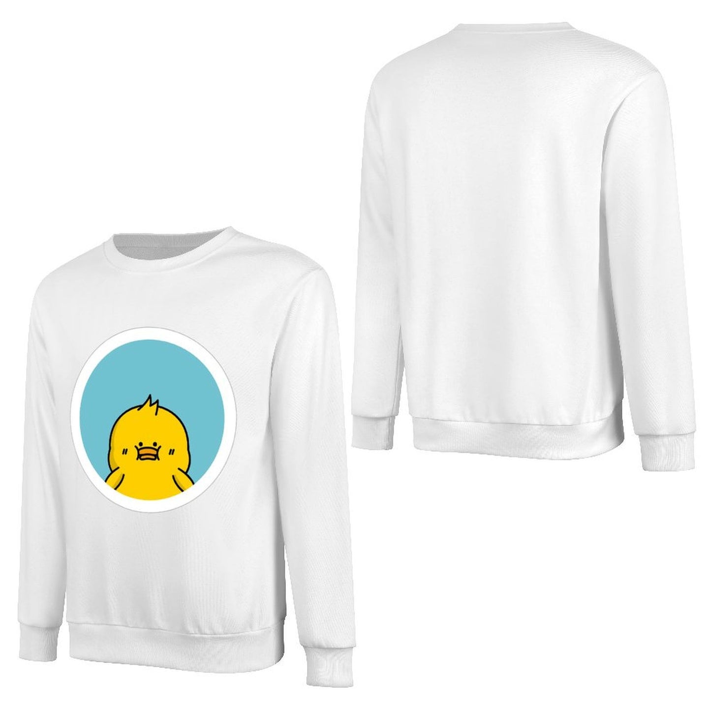Front Patterned Long Sleeve TopClassicFit RegularFit