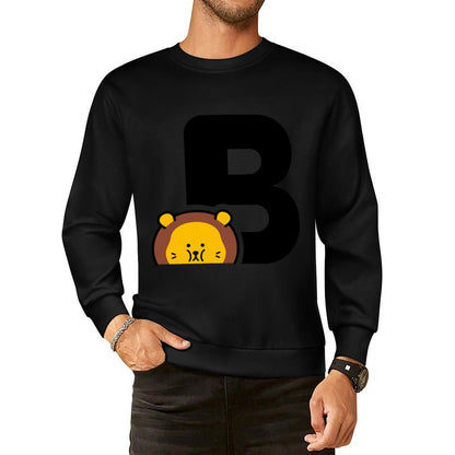 Front Patterned Long Sleeve TopModernFit ActiveStyle