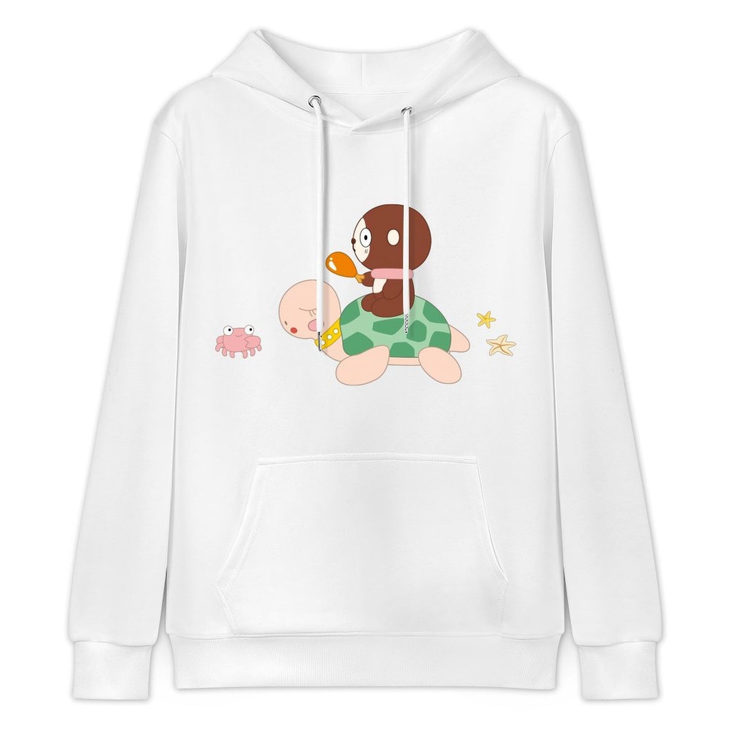 Fitted TrueStyle Front Graphic Hoodies