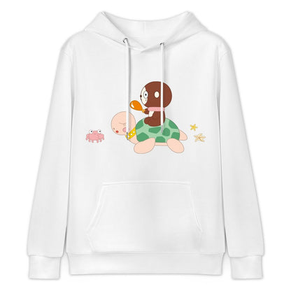 Fitted TrueStyle Front Graphic Hoodies