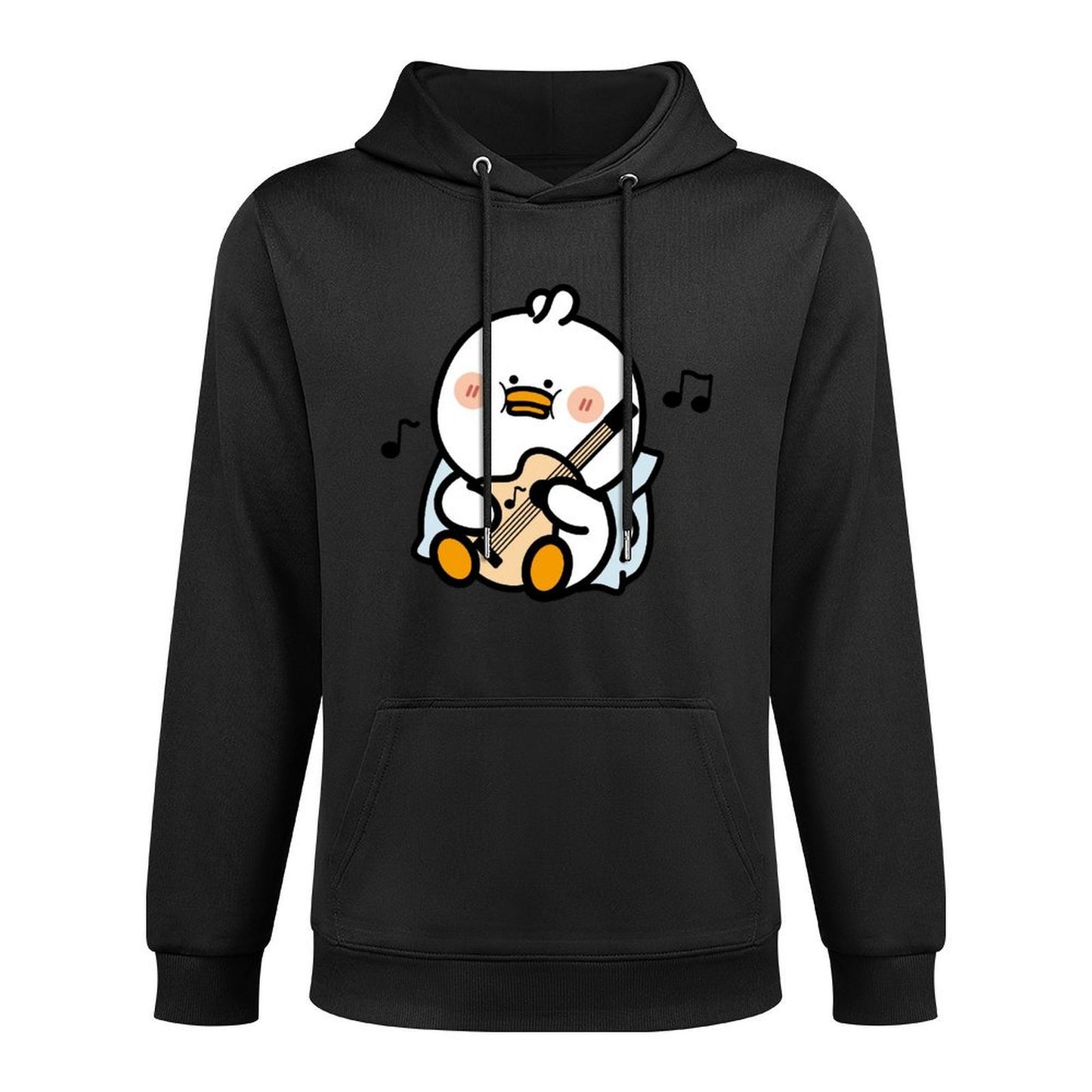 Casual Minimalist Front Graphic Hoodies