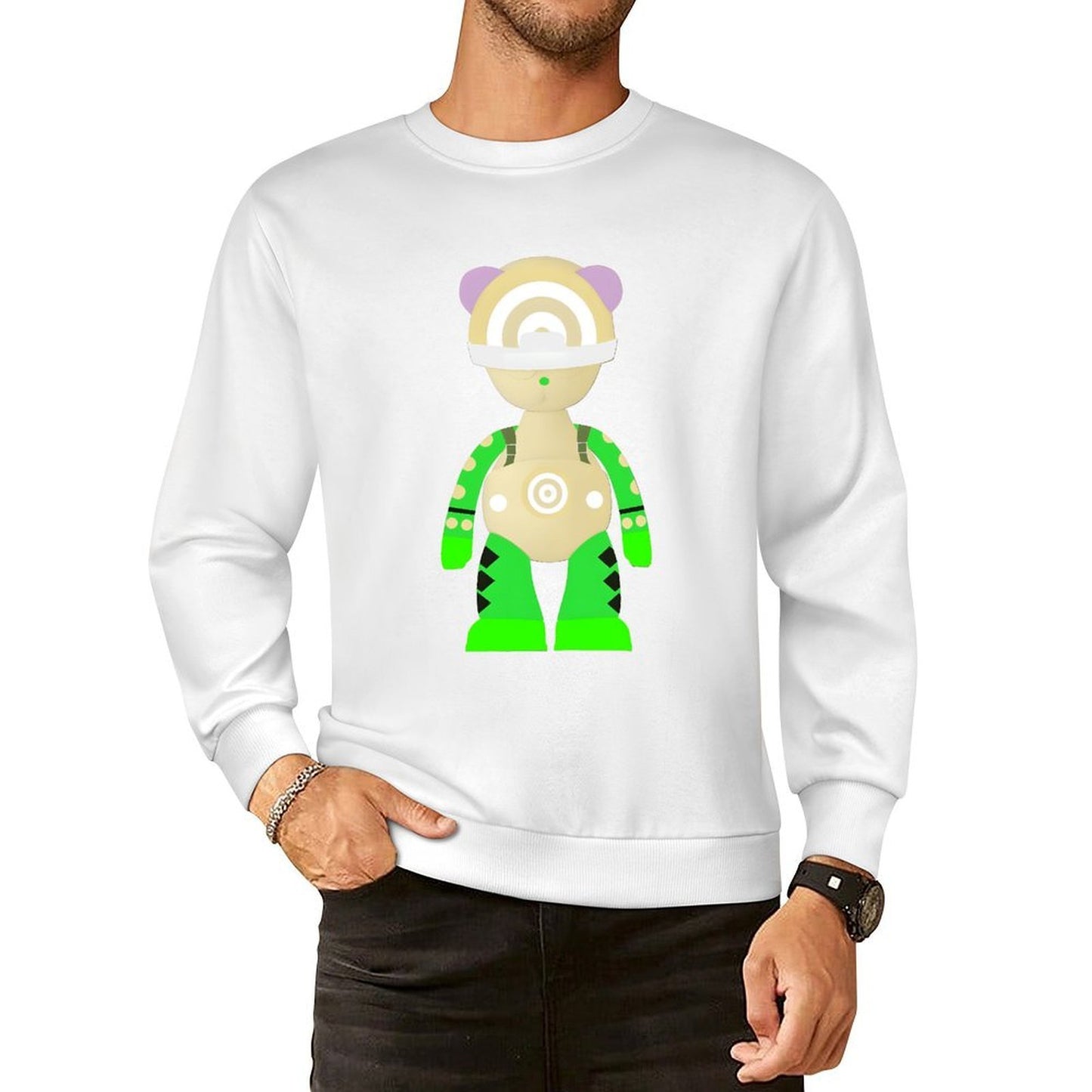Long Sleeve With Front PatternDaily Eco / Sustainable