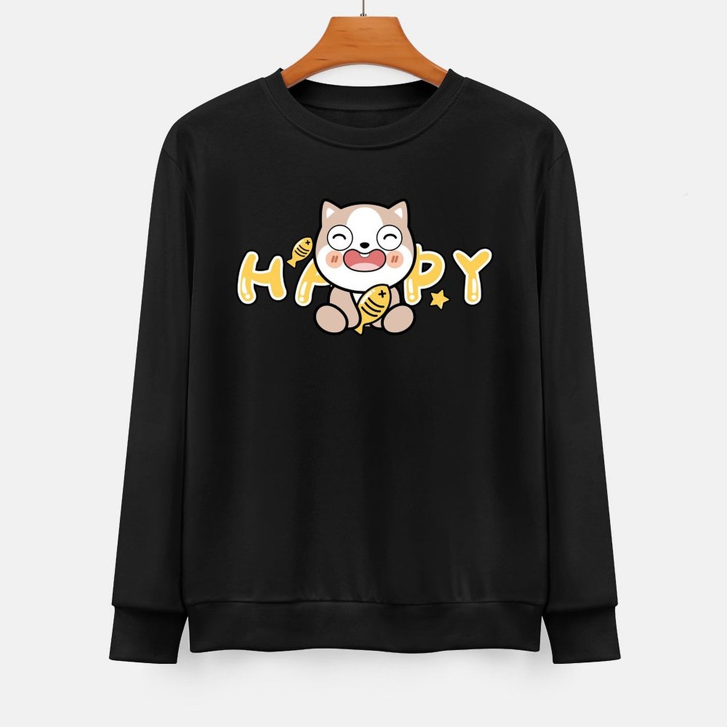  Front Patterned Long Sleeve TopSleek Performance