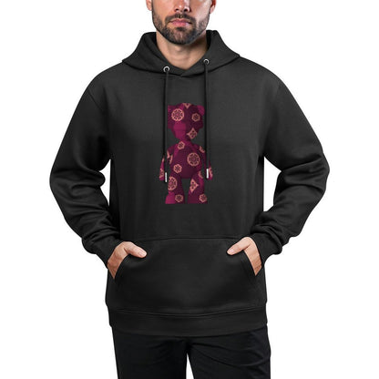 IPIB 250g Hooded Pocket Sweatshirt Front GraphicMen's Hooded  Sweatshirt6000104-2