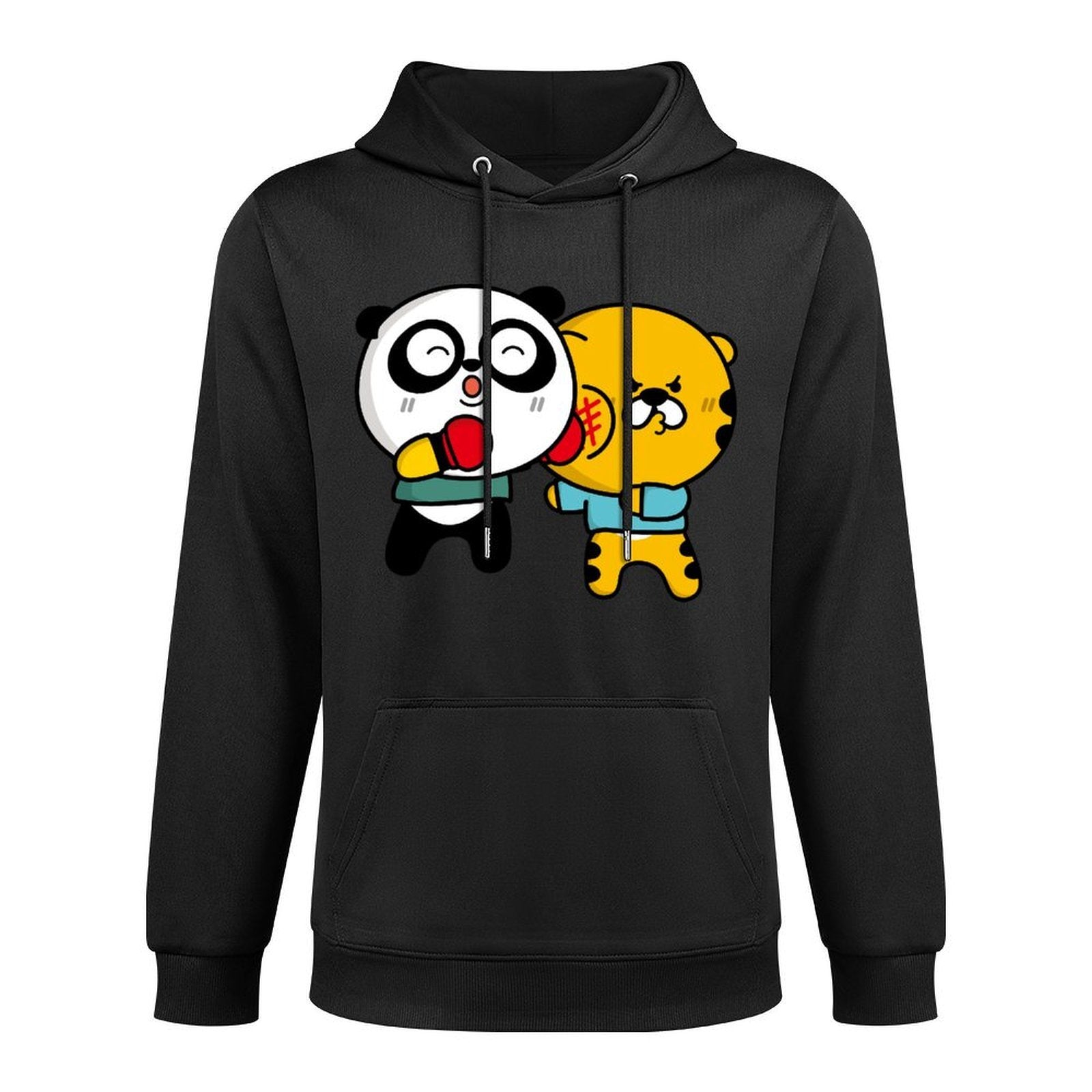 Tear-Resistant Soft-Touch Front Graphic Hoodies