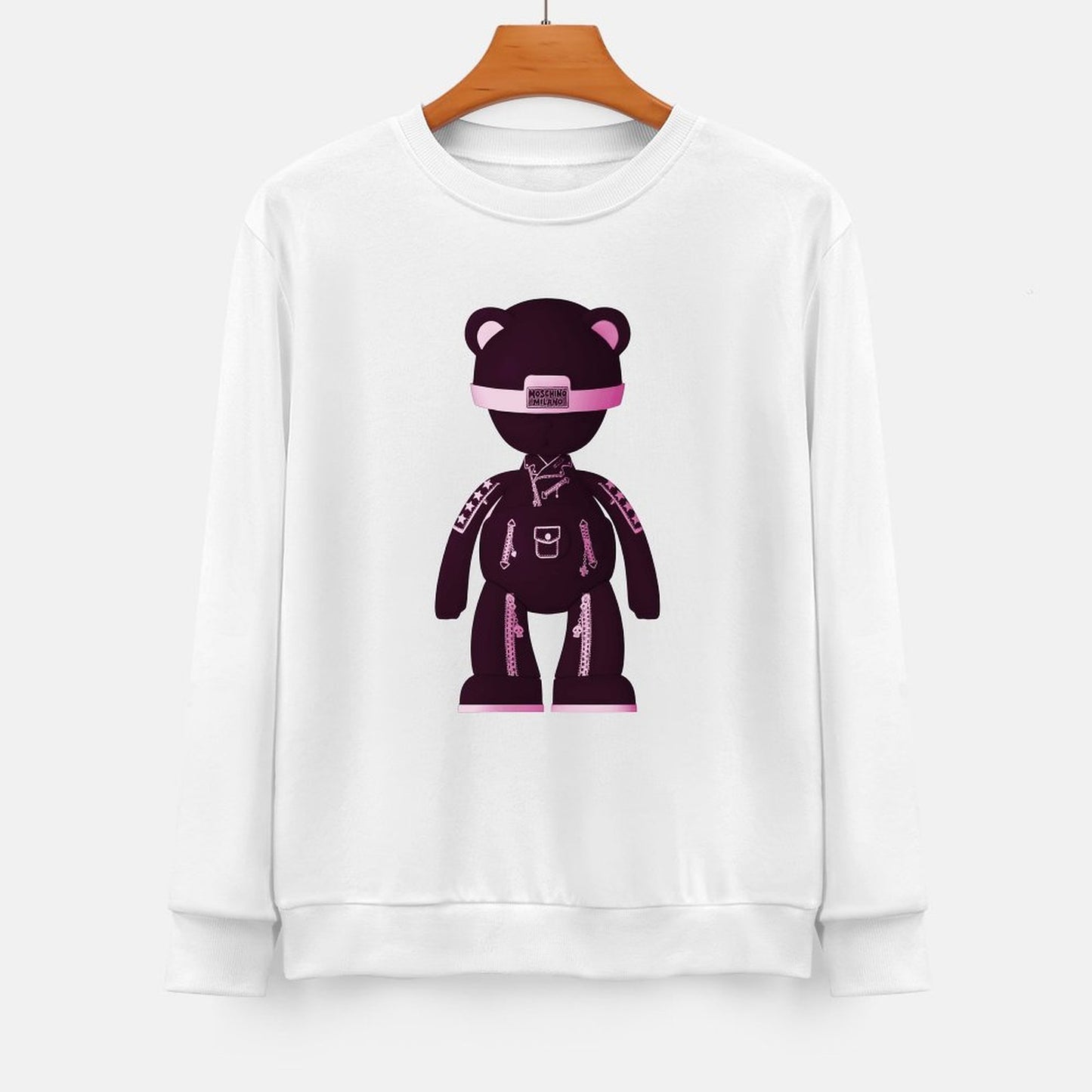 Long Sleeve With Front PatternMidweight Unisex