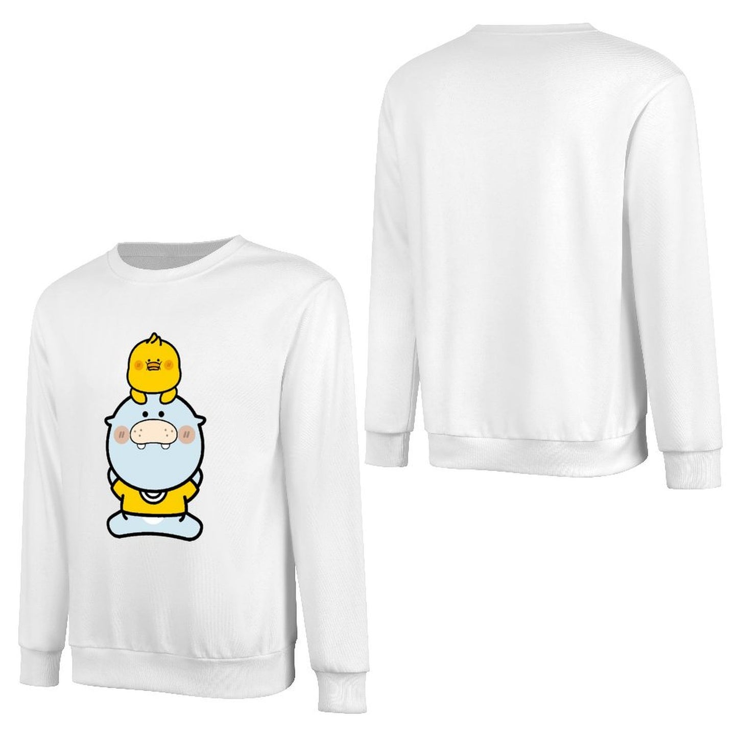 Front Patterned Long Sleeve TopSeamless Fresh